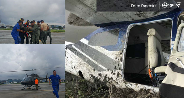 Capturan a 2 mexicanos sobrevivientes a caída de avioneta en Ecuador. Foto: Especial