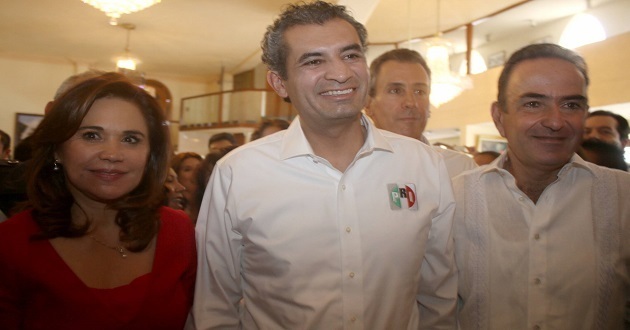 Ponen a Estefan y Alcalá como ‘pluris’ al Congreso federal; es falso: PRI. Foto: Tania Olmedo/EsImagen.