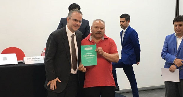 IMCO reconoce a Ocoyucan con primer lugar por gestión presupuestal