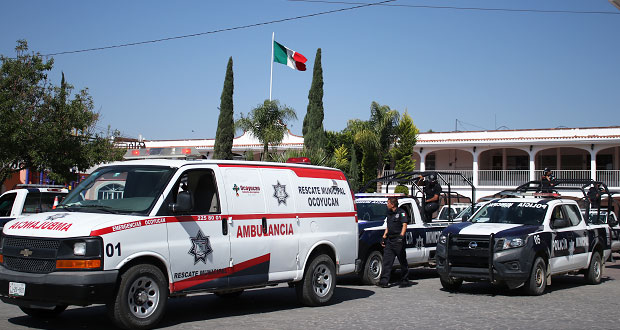 Ssptm de Ocoyucan inicia operativo de seguridad por Semana Santa
