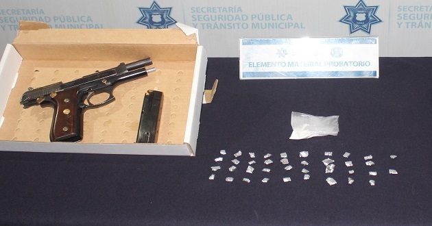 Detienen a 3 sujetos por posesión de cocaína en Camino Real. Foto: Especial.