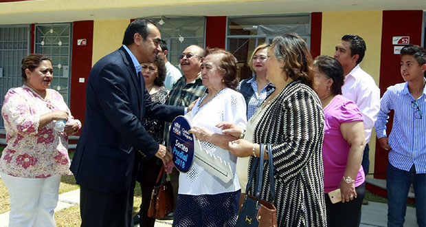 Entregan casa a ganadora del Sorteo Predial de Puebla 2018