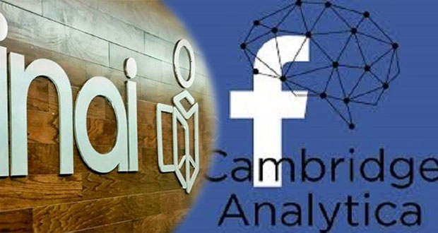 INAI contactará a Gran Bretaña y EU por Cambridge Analytica