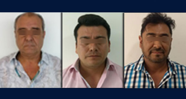 Aprehenden a tres sujetos por fraude de más de 140 mil pesos