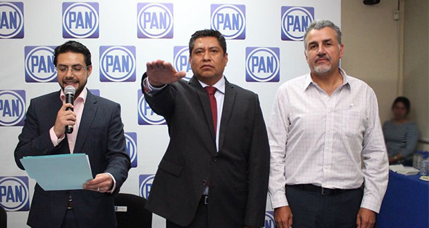 PAN de Puebla nombra secretario general a diputado Miguel Huepa