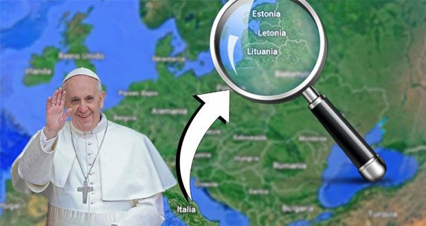 En septiembre, Papa Francisco visitará Lituania, Letonia y Estonia