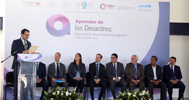 Puebla, sede del seminario internacional "aprender de desastres"