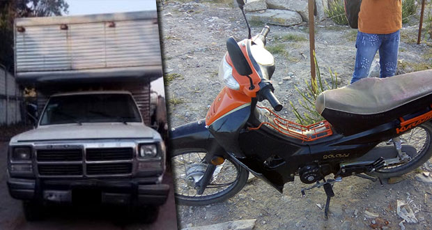 Aseguran 4 vehículos con gasolina robada en Texmelucan y Puebla