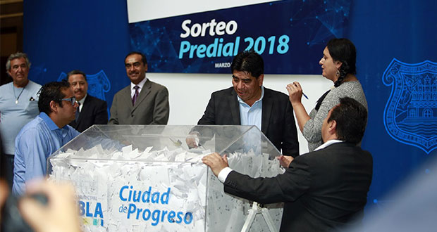 Comuna de Puebla anuncia a 5 ganadores del Sorteo Predial 2018