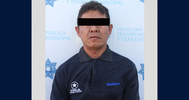 Ssptm detiene a presunto agresor sexual de menor en Xonacatepec