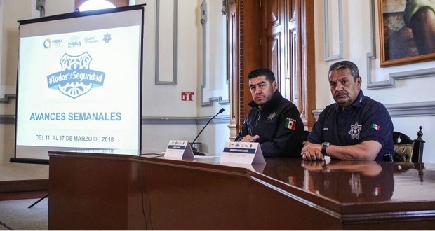 Gas pimienta es considera un instrumento prohibido, su portación y uso significa detención: Ssptm. Foto: Twitter/Ssptm_Puebla