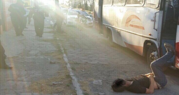 Asesinan a pasajero de "Rojos Cholula" tras asalto en una de esas unidades. Foto: Especial