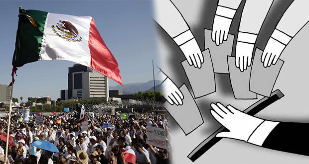 61.9% insatisfecho con cómo funciona la democracia en México