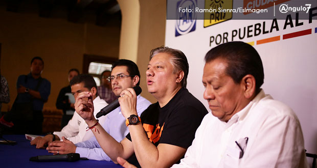 Barbosa quiere “colgarse” de popularidad de Martha Erika, afirman PAN y MC