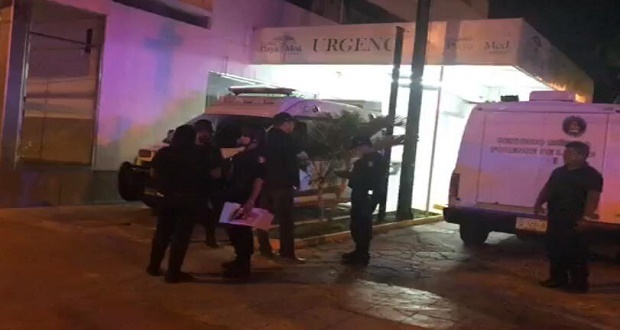 Ejecutan a presunto narcotraficante y pareja en hospital de Cancún. Foto: Macrix Noticias.