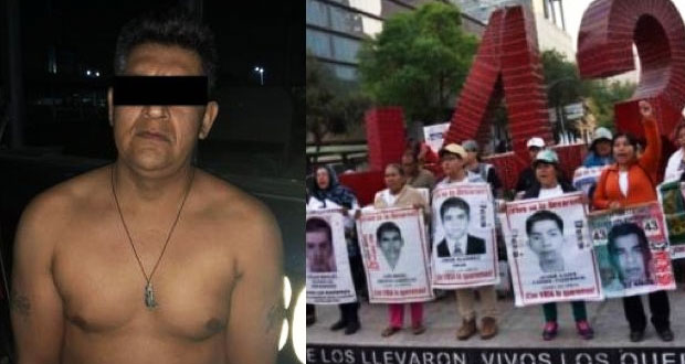Detienen a vinculado a desaparición de los 43 alumnos de Ayotzinapa