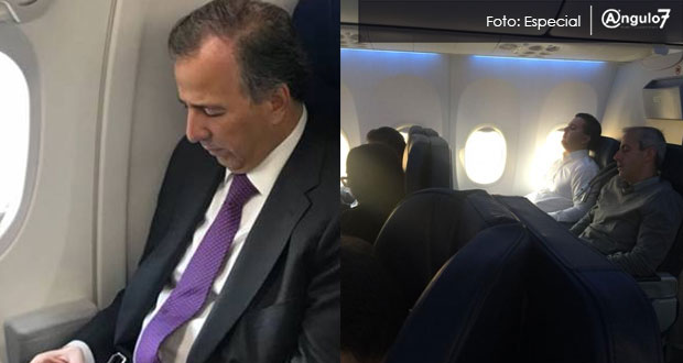 Meade y Damián Zepeda coinciden en vuelo, pero no en misma clase. Foto: Especial