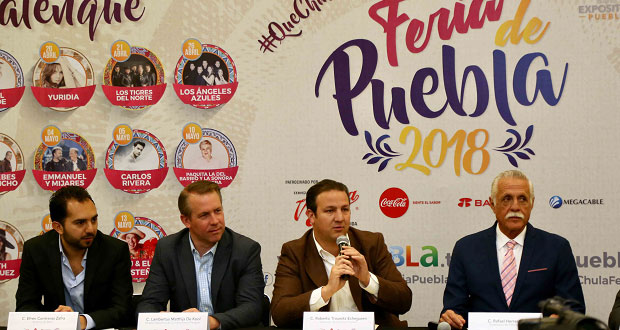 Carlos Rivera y Banda MS, entre los 13 artistas en palenque 2018