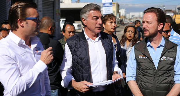 Gali y Banck inician rehabilitación de avenida las Margaritas