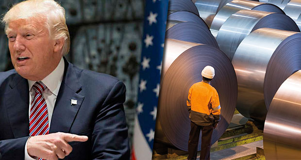 Trump planea aranceles para aluminio y acero