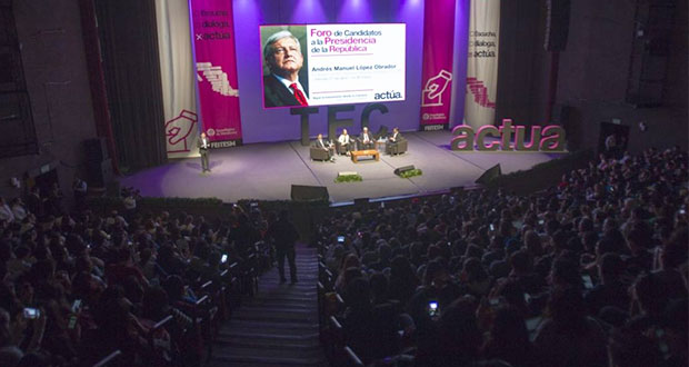 Amnistía no significa impunidad, reitera AMLO en Tec de Monterrey