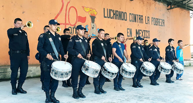 Policías reciben capacitación permanente en Huitzilan de Serdán
