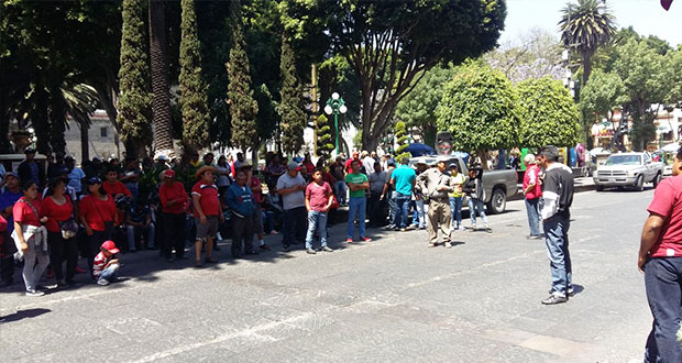 Antorcha protesta otra vez para acusar desalojo de Agua Santa