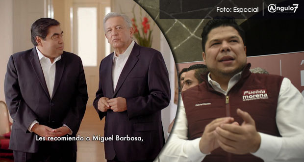 Morena impugna retiro de spot Barbosa-AMLO y va contra tope de campaña