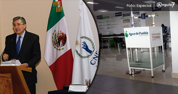 Exhibe CNDH a Agua de Puebla por cobros excesivos y opacidad en cobro