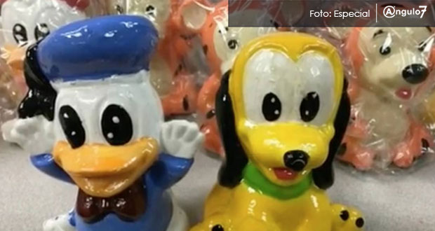 Decomisan cerca de Atlanta metanfetaminas provenientes de México, ocultas en 500 muñecos de personajes de Disney. Foto: Especial