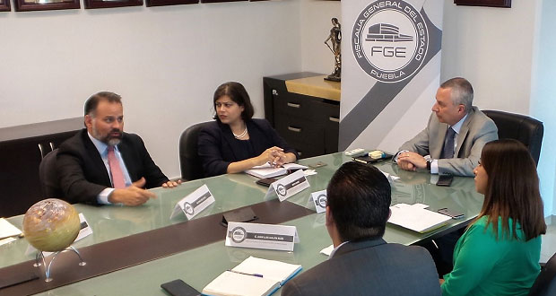 EU asesora a Fiscalía de Puebla para mejorar procuración de justicia