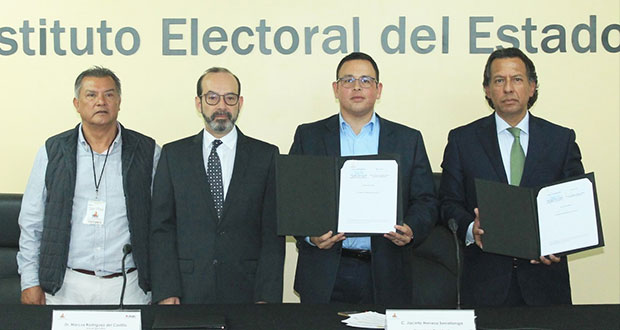 IEE y Fuerza Migrante buscan promover voto de poblanos en EU