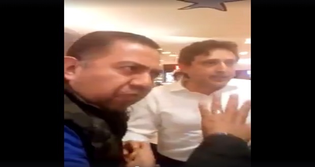 Columnista y su escolta pelean con JJ en cines de Angelópolis