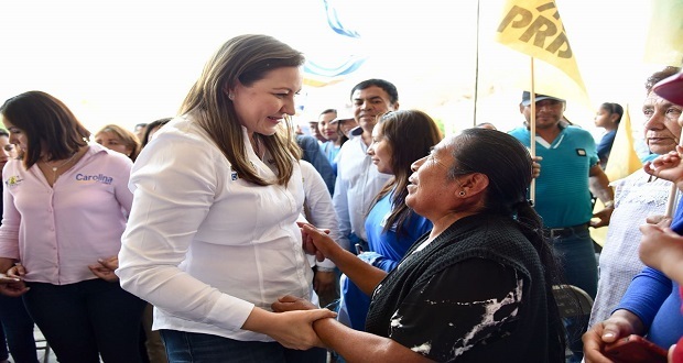 Atender violencia de género, ofrece Martha Erika en Tochtepec