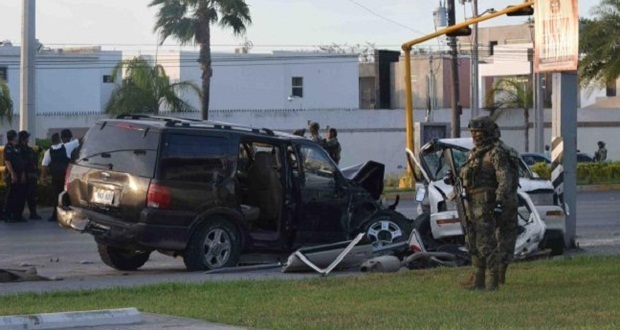 Mueren 6 civiles en fuego cruzado entre criminales en Tamaulipas