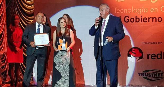 Reconocen Puebla Activa como mejor proyecto de Datos Abiertos
