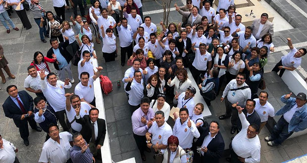 Sindicato del sector salud renueva sus delegaciones en Puebla
