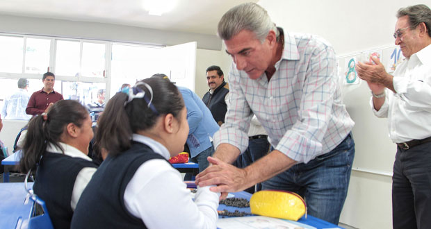 Amplían Centro de Atención Múltiple de Tetela de Ocampo