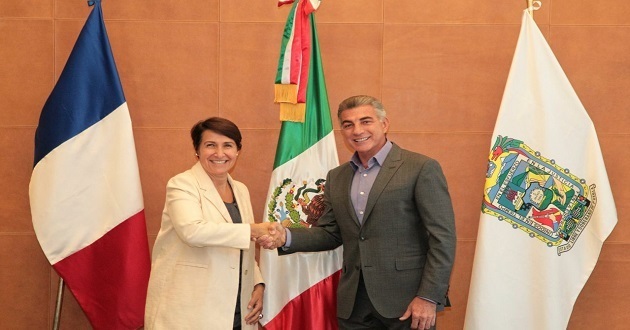 Puebla y Francia mantienen lazos de cooperación