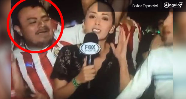 Reportera de Fox Sports, María Fernanda Mora, fue agredida sexualmente por un presunto aficionado de chivas, mientras cabria la final de Concachampions. Foto: Especial