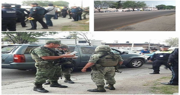 Reportan balacera en zona de CU; Ejército y policías aseguran camioneta