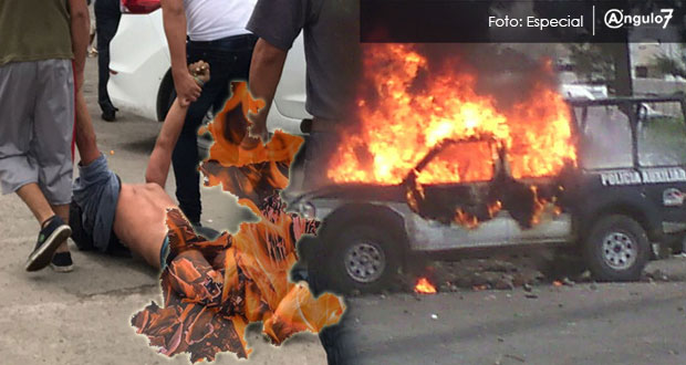 En lo que va del año en Puebla, van 18 intentos de linchamiento