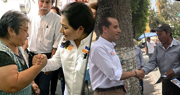 Navarro y Riestra hacen campaña de Izúcar de Matamoros