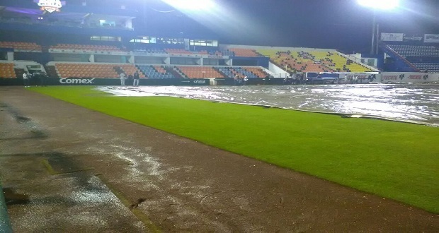 Lluvia impide que Tigres limpie a Pericos