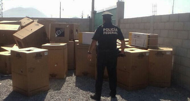 FGE y Policía Federal recuperan cargamento robado en Oriental