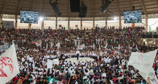 En Tamaulipas, Meade asegura que delincuencia apoya a AMLO