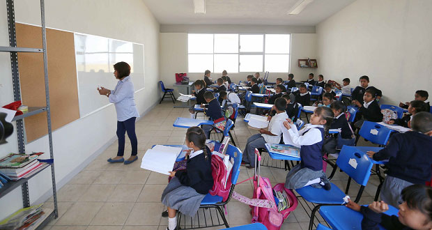 Gali supervisa reconstrucción de primaria en San Pedro Atlixco