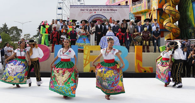Gali y Banck inauguran Feria de Puebla