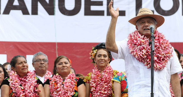 Campesinos serán socios de tren Pacífico- Golfo de México: AMLO