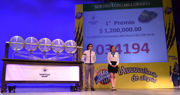 BUAP premia a colaboradores del sorteo “Lobo Millonario”
